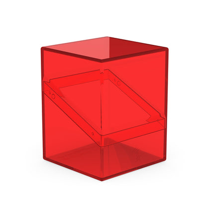 Ultimate Guard Deck Case Boulder 100+ Clear Ruby