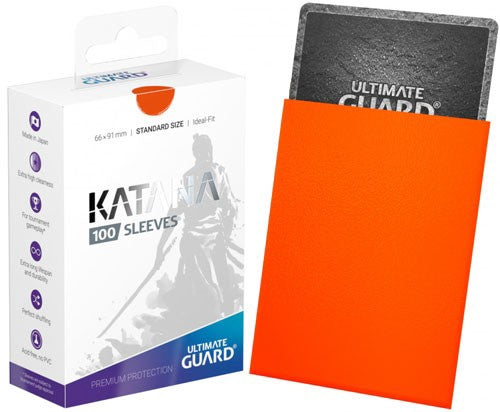 Ultimate Guard Sleeves Katana Orange 100Ct