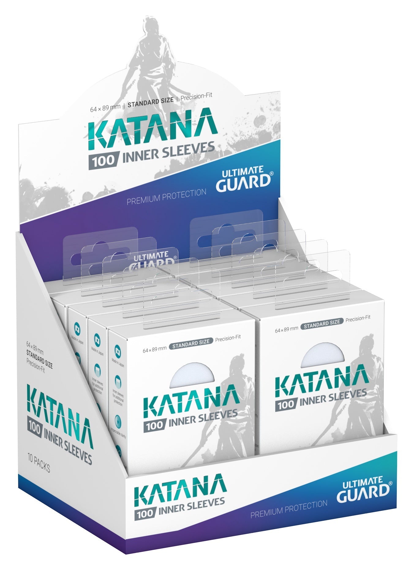 Ultimate Guard Sleeves Katana Inner Sleeves 100ct