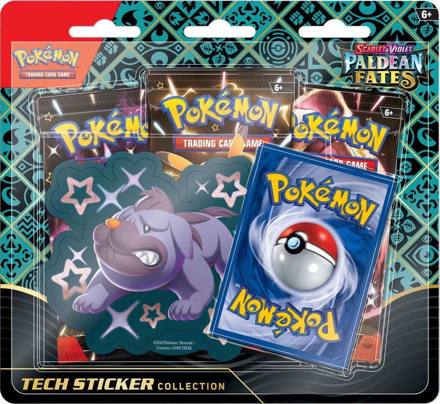 Pokémon TCG - Scarlet and Violet - Paldean Fates - 3 Pack Bundle