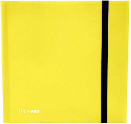 Ultra Pro Binder Pro Eclipse 12 Pocket Lemon Yellow