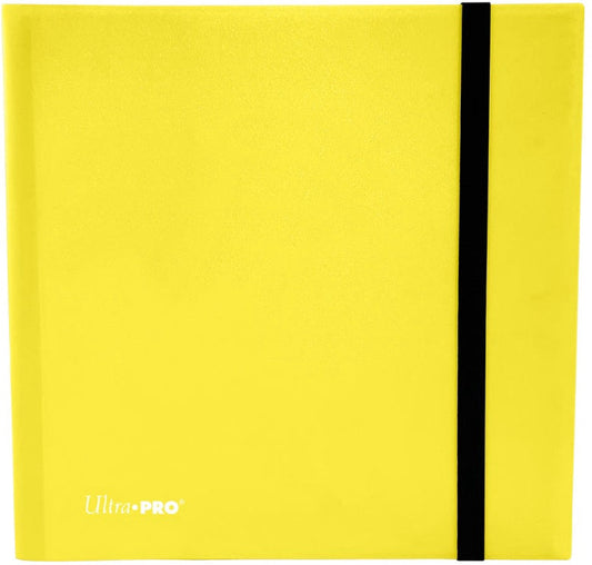 Ultra Pro Binder Pro Eclipse 12 Pocket Lemon Yellow