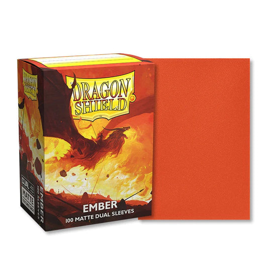 Dragon Shield Sleeves Dual Matte Ember (100)