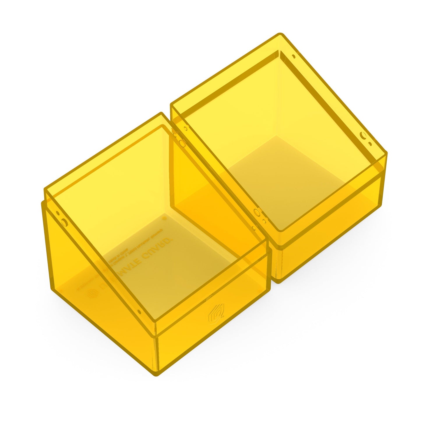Ultimate Guard Deck Case Boulder 100+ Clear Amber