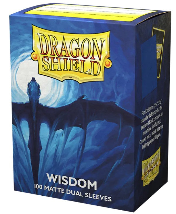 Dragon Shield Sleeves Dual Matte Wisdom 100 Pack