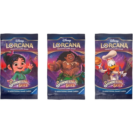 Disney Lorcana Shimmering Skies Booster Pack
