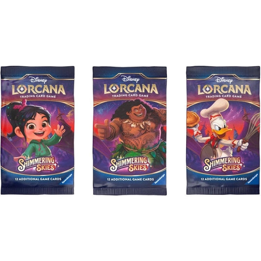 Disney Lorcana Shimmering Skies Booster Pack