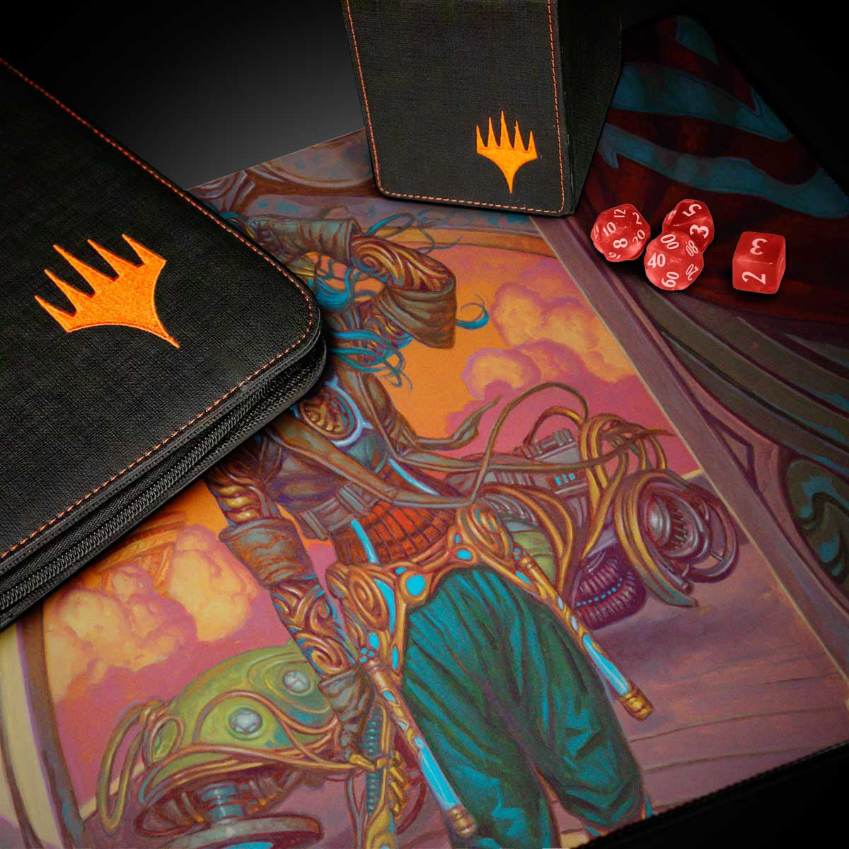 Ultra Pro Playmat MTG 2025 Multiplanar Race Set Borderless Racer 1