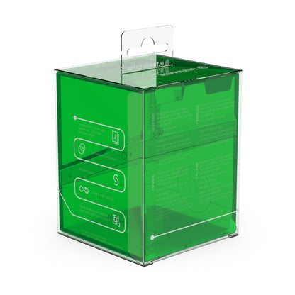 Ultimate Guard Deck Case Boulder 100+ Clear Emerald
