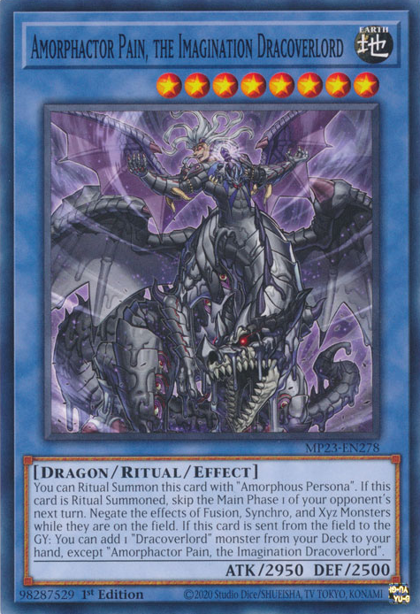 Amorphactor Pain, the Imagination Dracoverlord [MP23-EN278] Common