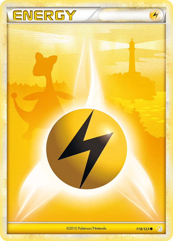 Lightning Energy (118/123) [HeartGold & SoulSilver: Base Set]