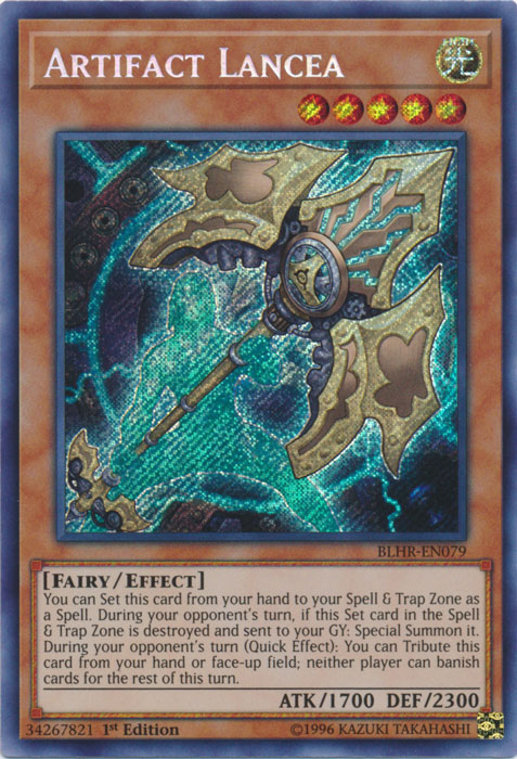 Artifact Lancea [BLHR-EN079] Secret Rare