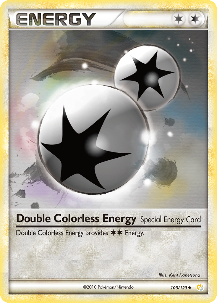 Double Colorless Energy (103/123) [HeartGold & SoulSilver: Base Set]