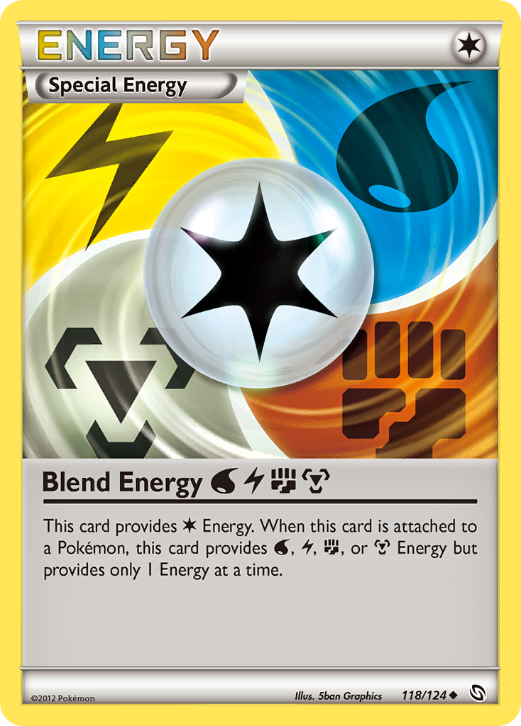 Blend Energy WaterLightningFightingMetal (118/124) [Black & White: Dragons Exalted]