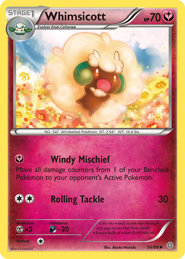 Whimsicott (56/98) [XY: Ancient Origins]