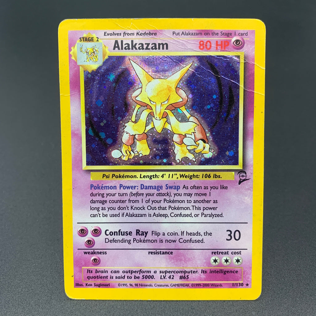 Pokemon - Alakazam (1) - Base Set 2 - Holo