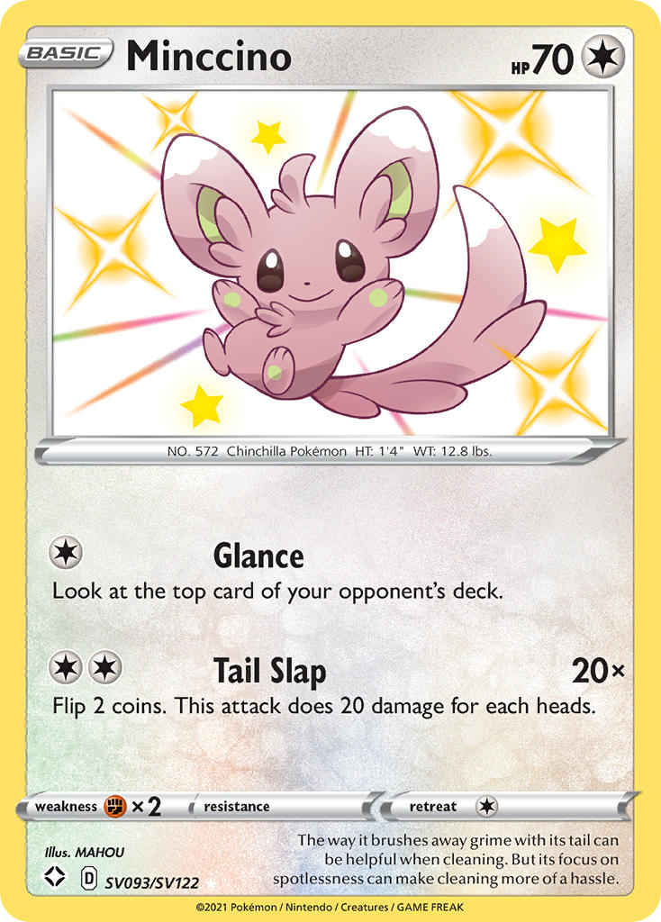 Minccino (SV093/SV122) [Sword & Shield: Shining Fates]