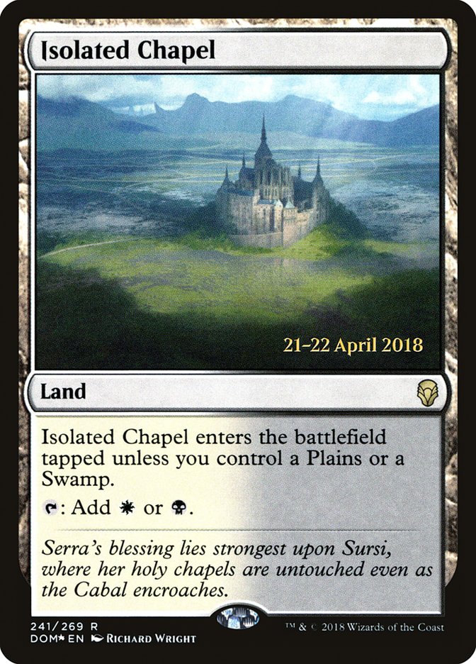 Isolated Chapel [Dominaria Prerelease Promos]