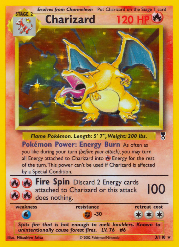 Charizard (3/110) (Theme Deck Exclusive) [Legendary Collection]