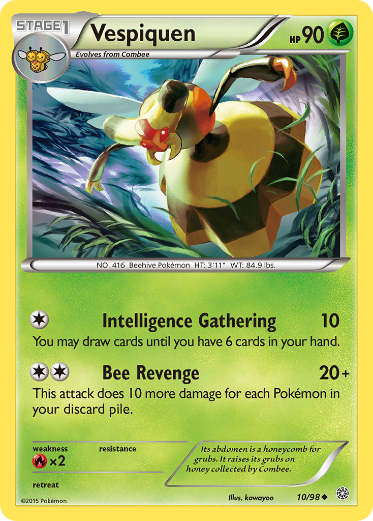 Vespiquen (10/98) [XY: Ancient Origins]