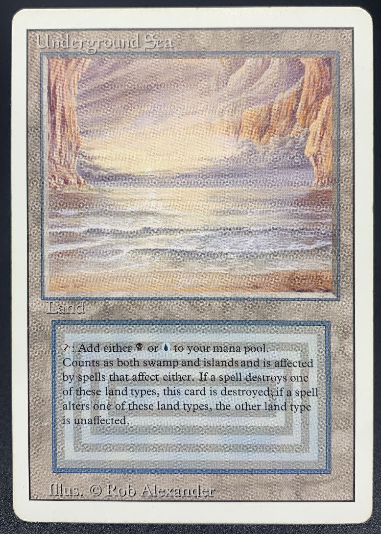 MTG Underground Sea Revised Edition MP #1