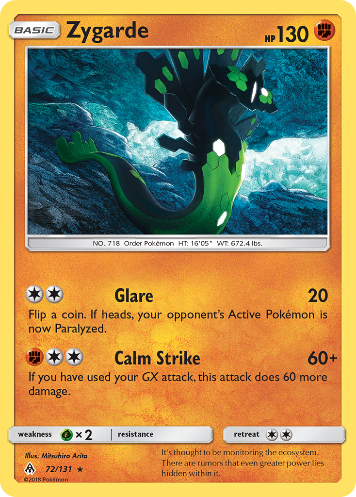 Zygarde (72/131) [Sun & Moon: Forbidden Light]