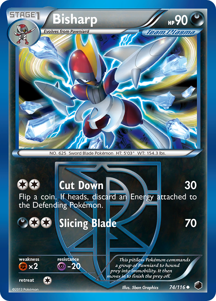 Bisharp (74/116) [Black & White: Plasma Freeze]