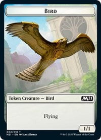 Bird // Cat (011) Double-Sided Token [Core Set 2021 Tokens]